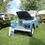 Land Rover Series at British Invasion in Stowe, VT