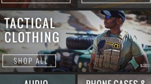 Tactical Clothing Ad