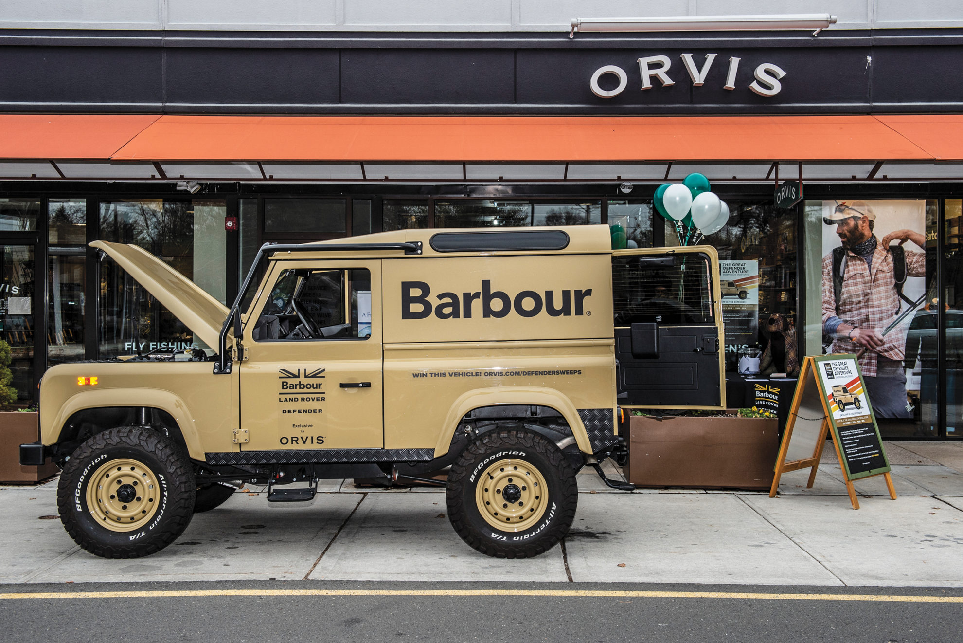 barbour land rover