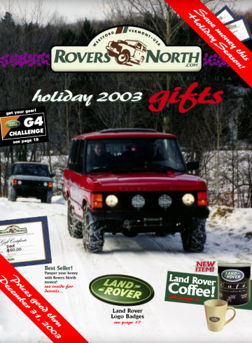 Holiday Specials 2003