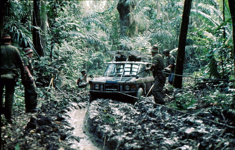 2 RR TransAmerica Expedition Darien Gap 1972 coloraction