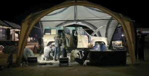 DAKAR Defender Dakar 2026 bivouac