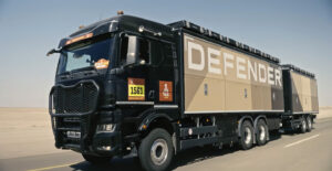 DAKAR Defender Dakar 2026 support truck