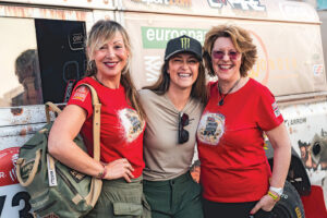 DAKAR Sara loved Purdey we love Sara